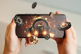 Filipino player enjoying okebet168 sports betting and casino games on a smartphone